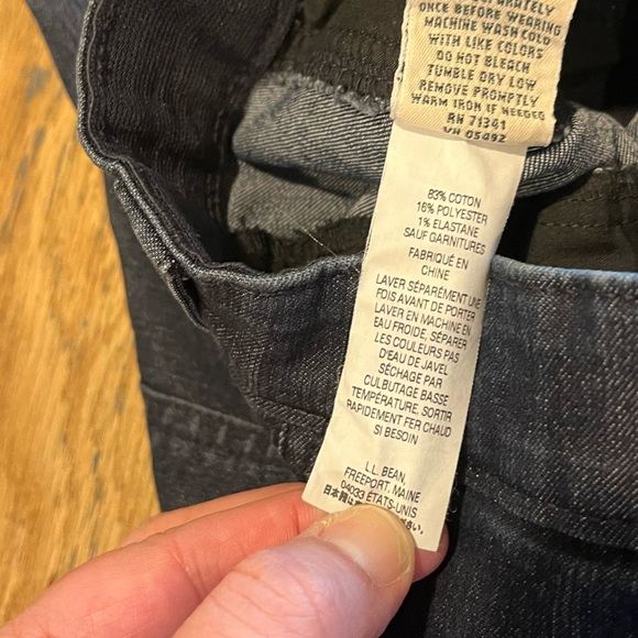 💙 L.L.Bean Classic Fit Denim Skirt – Size 10 Regular💙 - Picture 3 of 8